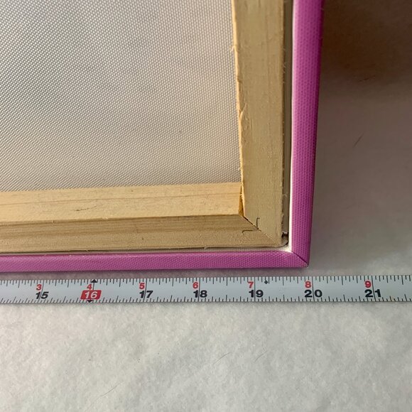 Disney Tinker Bell Spool Canvas Print Bruce McGaw Art 16" x 20" Peter Pan Fairy - Picture 3 of 4